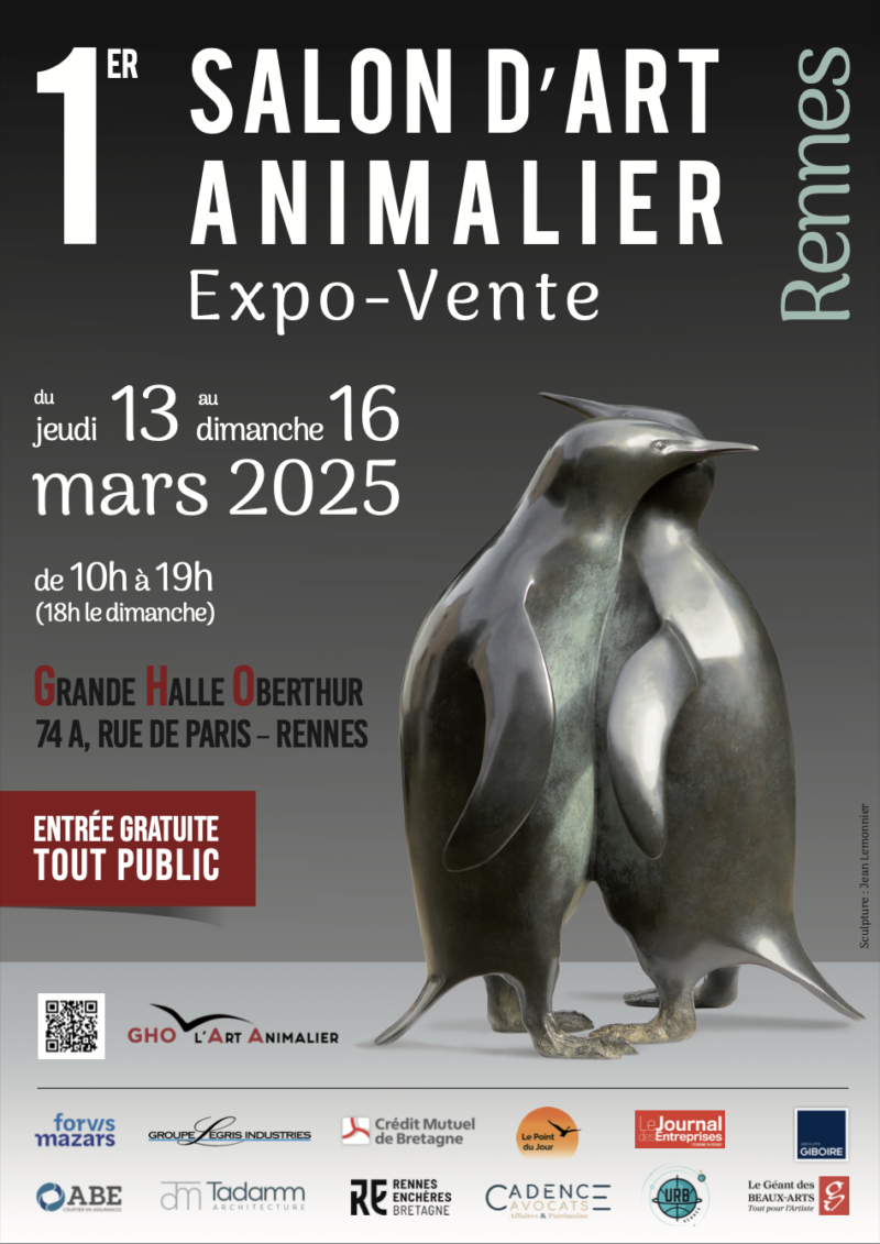 Visuel de l'événement Salon d’Art Animalier - dimanche 16 mars 2025