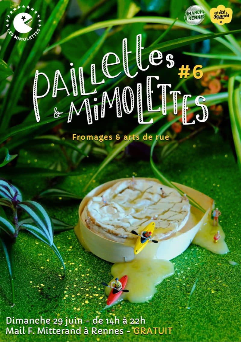 Visuel de l'événement Paillettes & Mimolettes #6 - dimanche 29 juin 2025
