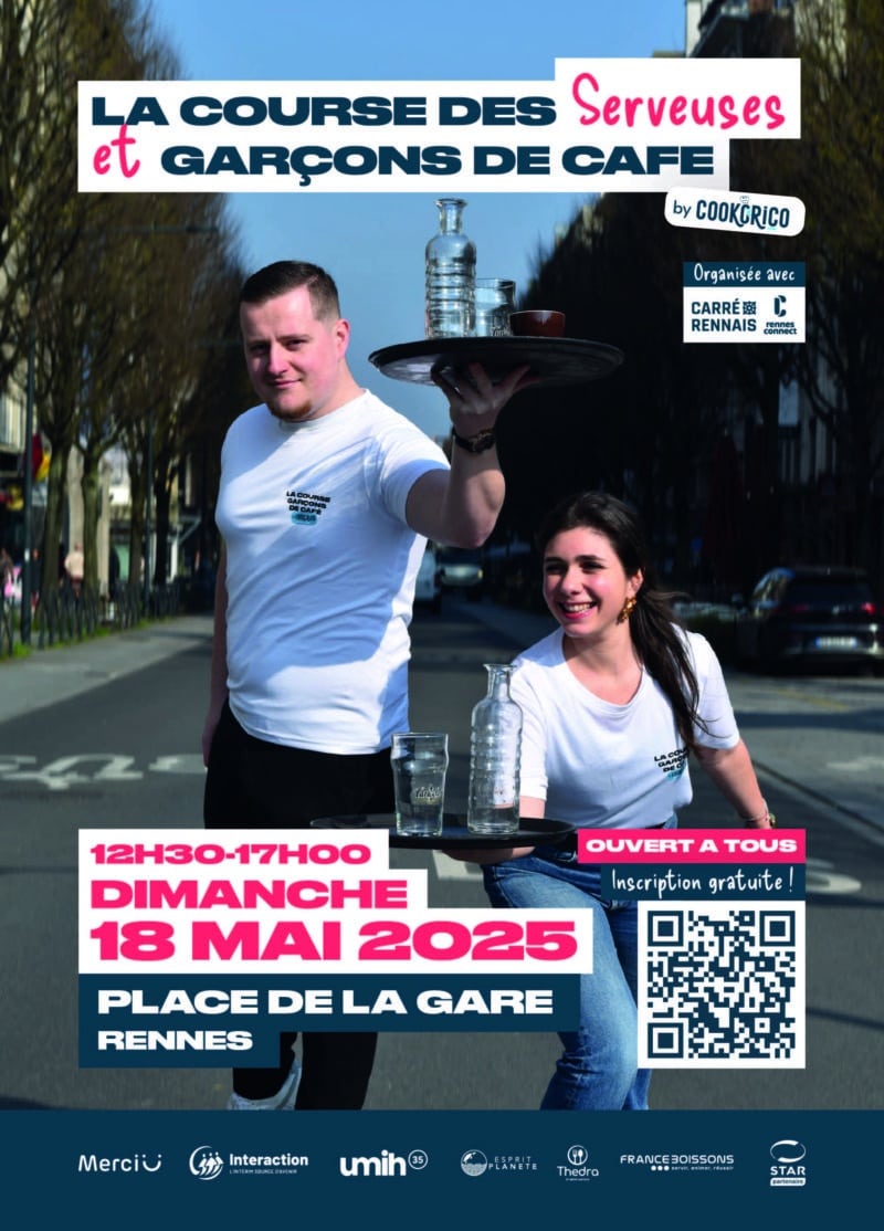 Visuel de l'événement La Course des Serveuses et Garçons de Café - dimanche 18 mai 2025