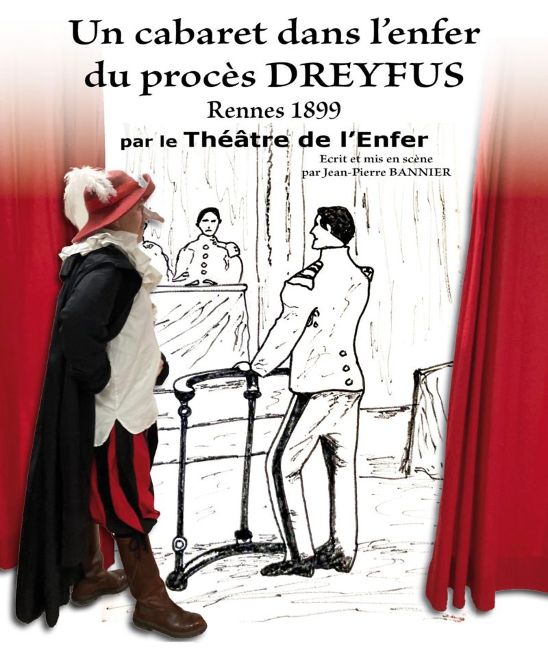 Visuel de l'événement Solidarité en Scène – Théâtre – “Un cabaret dans l’enfer du procès Dreyfus” - dimanche 23 novembre 2025