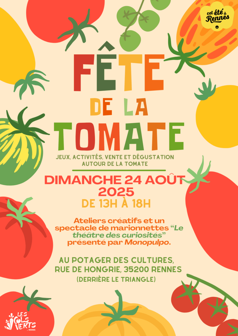 Visuel de l'événement Fête de la Tomate - dimanche 24 août 2025