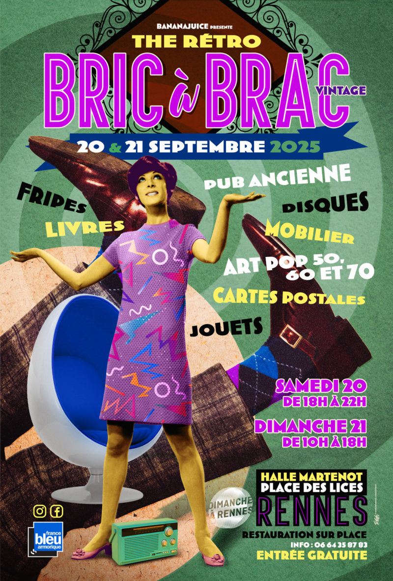 Visuel de l'événement the retro bric à brac vintage - dimanche 21 septembre 2025