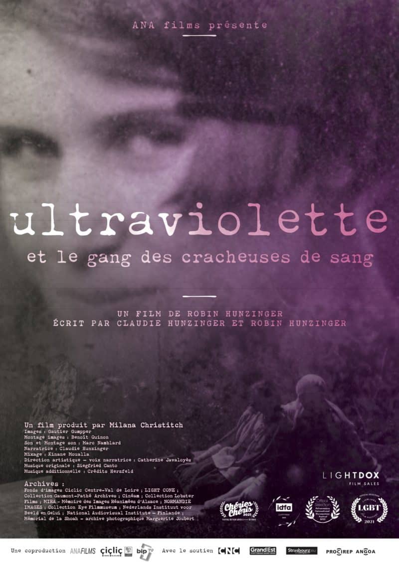 Visuel de l'événement Festival de cinéma et culture queer Regard(s) • Projection Ultraviolette et le Gang des cracheuses de sang - dimanche 14 décembre 2025