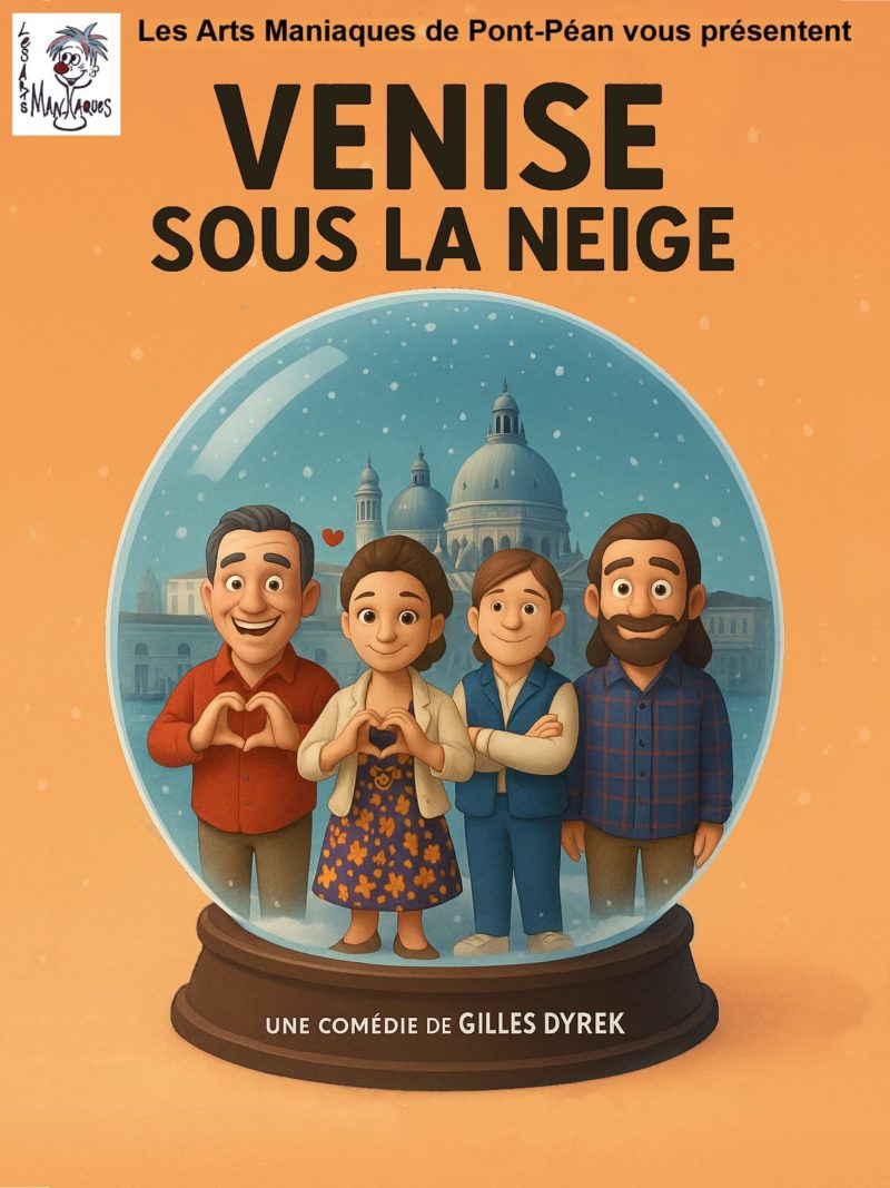 Visuel de l'événement Théâtre : Venise sous la neige - dimanche 15 mars 2026