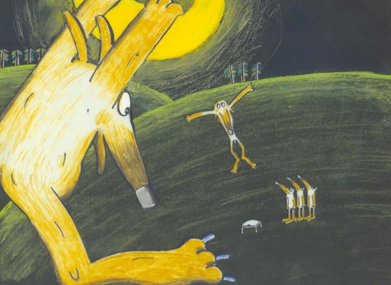 Visuel de l'événement LES PETITS DIMANCHES #6 / (MÊME) PAS PEUR DU LOUP ! • OLLIVIER LEROY ET ANNE-LAURE BOURGET (FR) - dimanche 1 février 2026