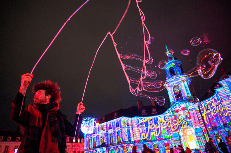 Visuel de l'événement Projections sur la façade de l’Hôtel de ville - dimanche 4 janvier 2026