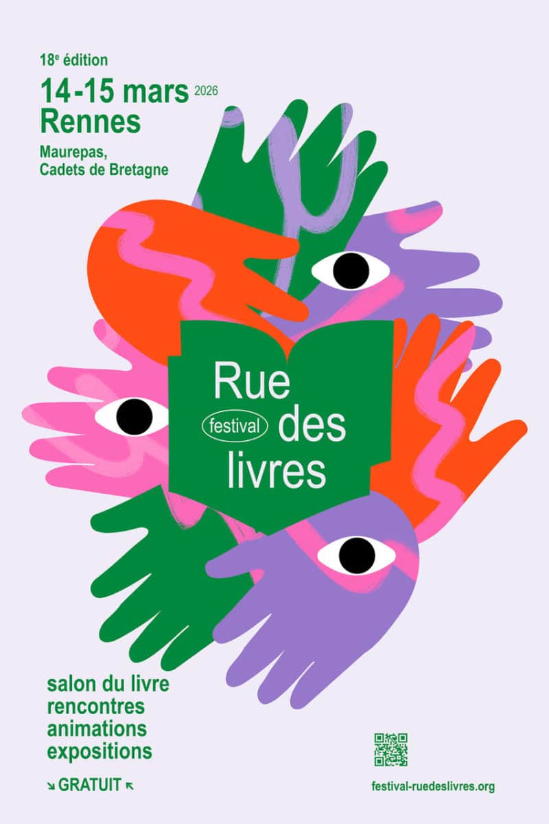 Visuel de l'événement FESTIVAL RUE DES LIVRES 2026 - dimanche 15 mars 2026