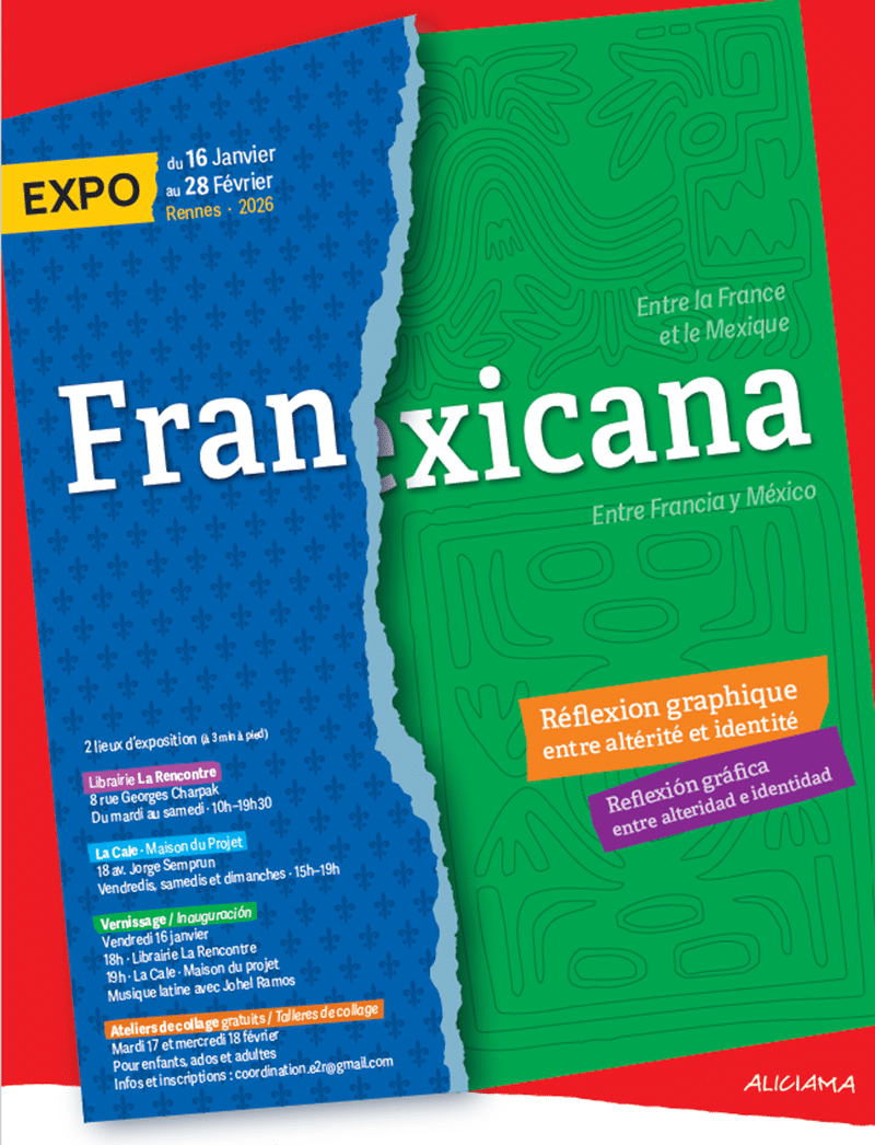 Visuel de l'événement Expo Franxicana. Entre la France et le Mexique. Réflexion graphique. - dimanche 15 février 2026