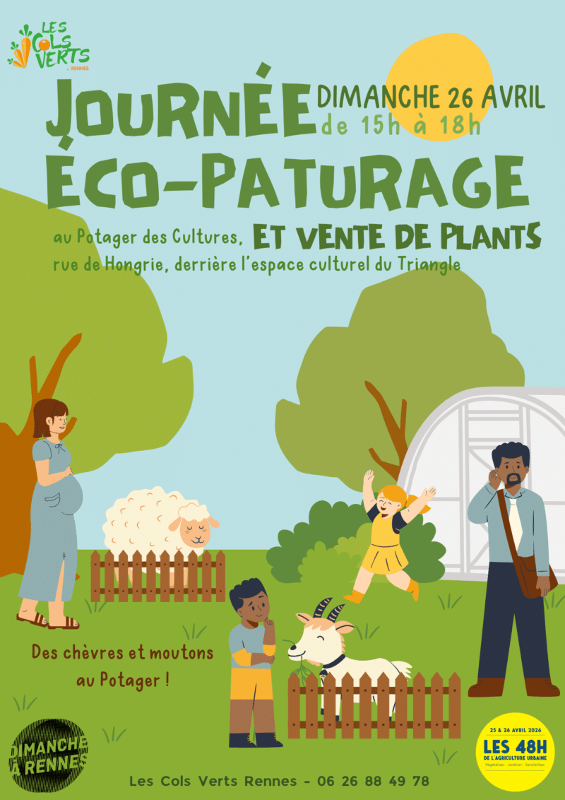 Visuel de l'événement Journée éco-pâturage - dimanche 26 avril 2026