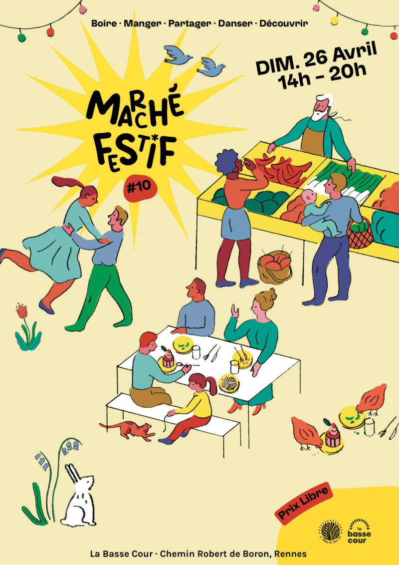 Visuel de l'événement Marché Festif #10 - dimanche 26 avril 2026