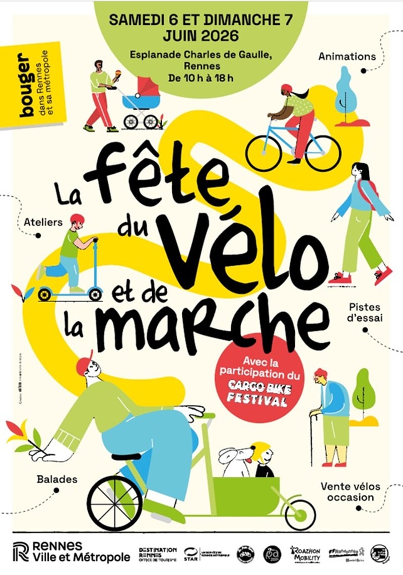 Visuel de l'événement La fête du vélo et de la marche - dimanche 7 juin 2026