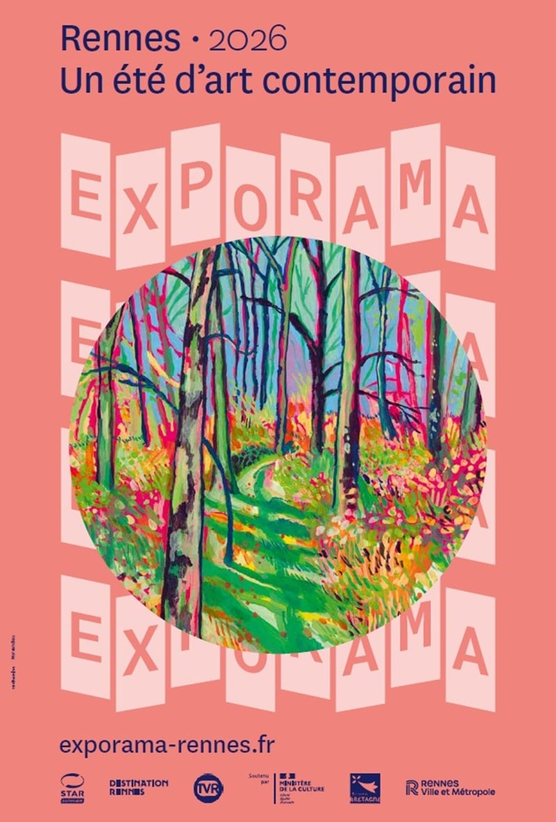Visuel de l'événement Exporama: Un été d’art contemporain à Rennes - dimanche 28 juin 2026