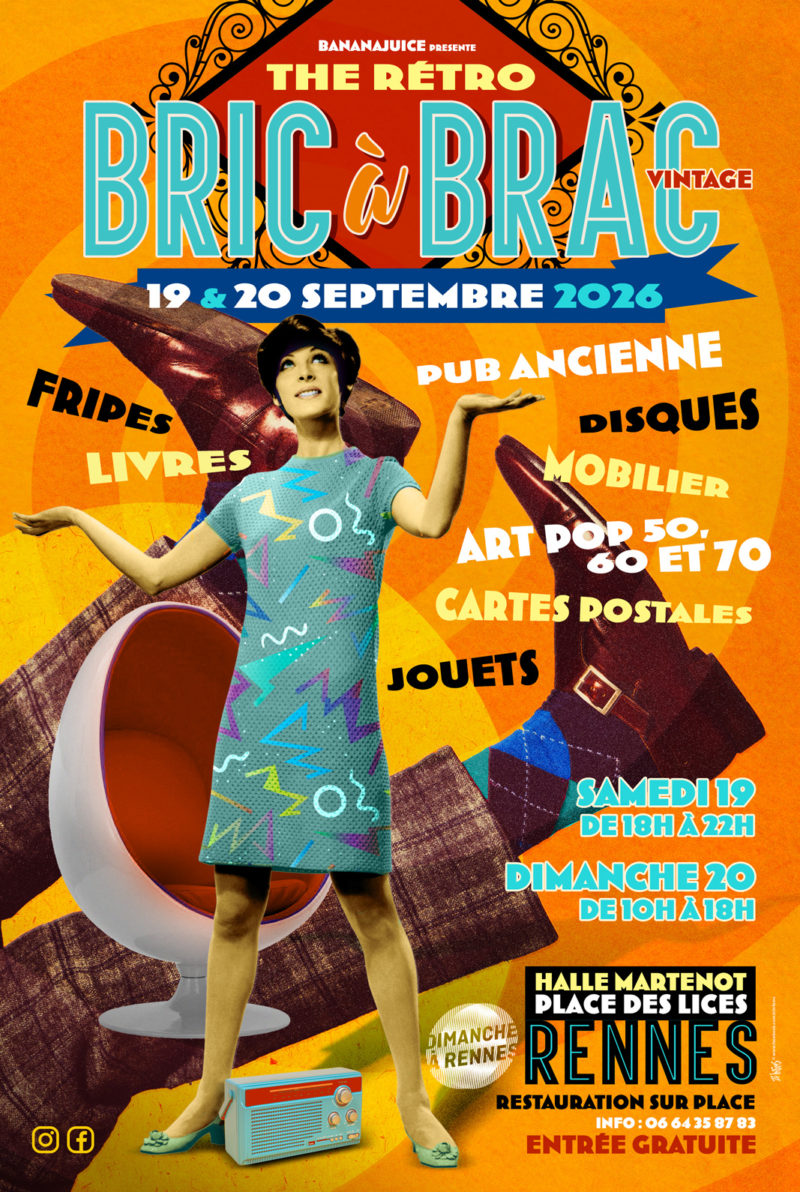 Visuel de l'événement the retro bric à brac vintage - dimanche 20 septembre 2026